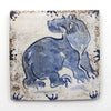 Tapestry Blue Bear (Handmade Tile)