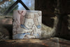 Tapestry Blue Shoes (Handmade Tile)
