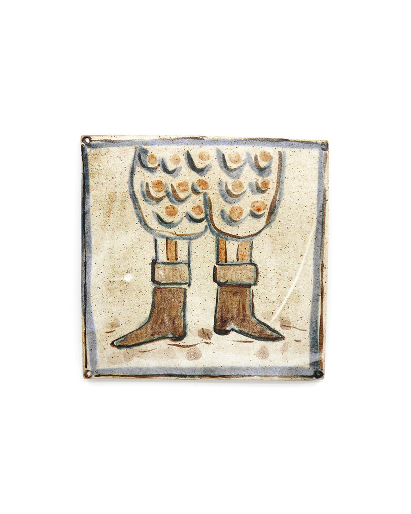 Tapestry Boots and Pantaloons II (Handmade Tile)