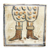 Tapestry Boots and Pantaloons II (Handmade Tile)