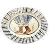 Brown Boots and Pantaloons (Handmade Plate)