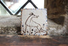Tapestry Calling Hound (Handmade Tile)