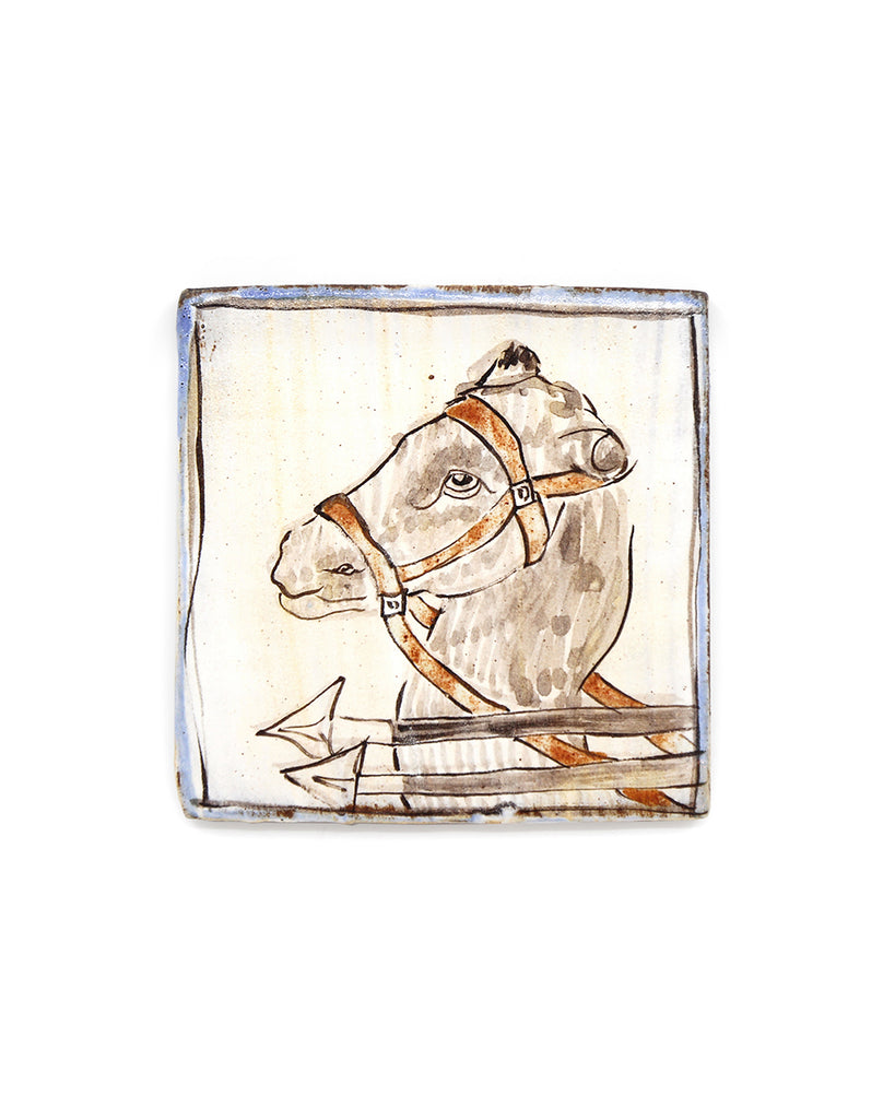 Tapestry Camel (Handmade Tile)