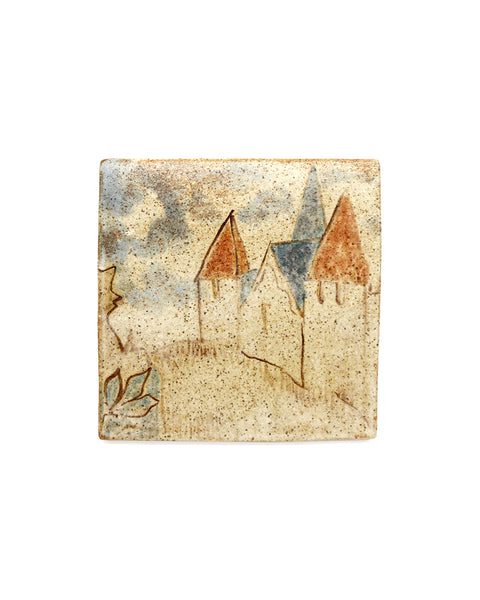 Tapestry Castle III (Handmade Tile)