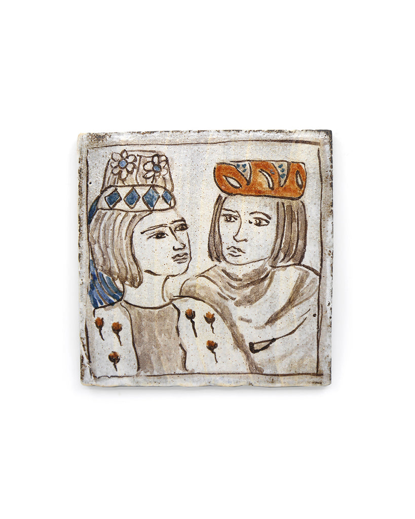 Tapestry Conversation (Handmade Tile)