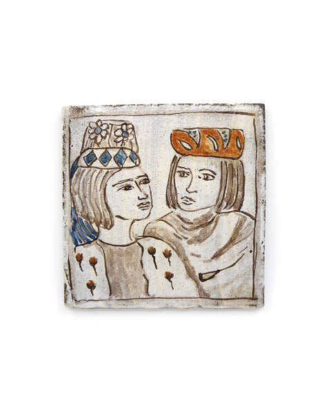 Tapestry Conversation (Handmade Tile)