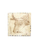 Tapestry Cow (Handmade Tile)