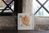 Tapestry Crossed Arrows Through the Heart (Handmade Tile)