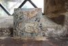 Tapestry Falcon swoops on a heron (Handmade Tile)