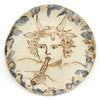 Tapestry Faun Playing a Pipe (Handmade Plate)