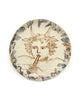 Tapestry Faun Playing a Pipe (Handmade Plate)