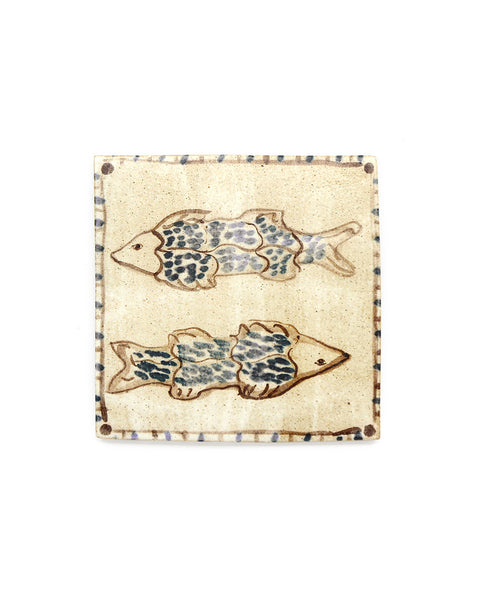Tapestry Fish (Handmade Tile)
