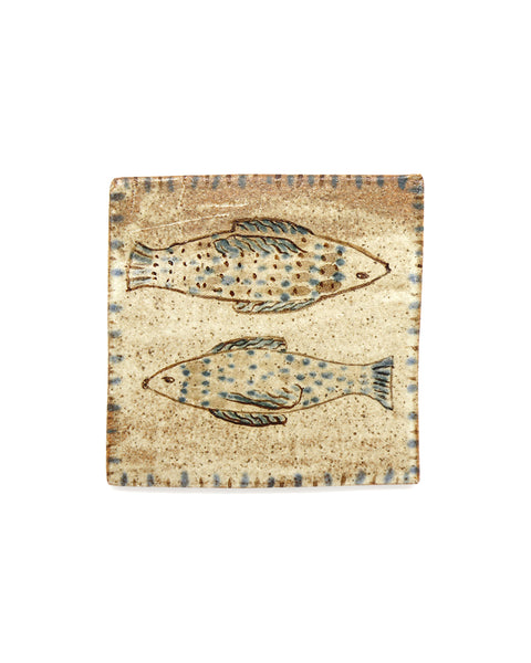 Tapestry Fish II (Handmade Tile)