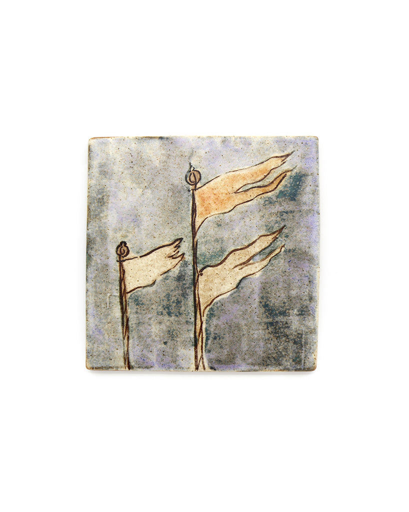 Tapestry Flags II (Handmade Tile)