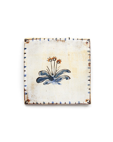 Tapestry Flower Clump II (Handmade Tile)