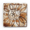 Tapestry Flower Head I (Handmade Tile)