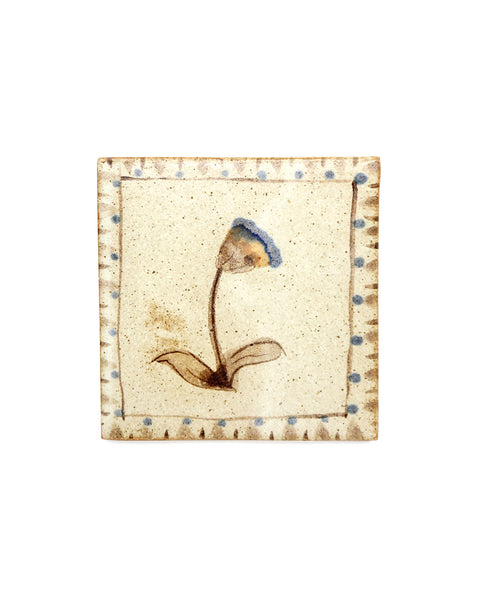 Tapestry Flower I (Handmade Tile)