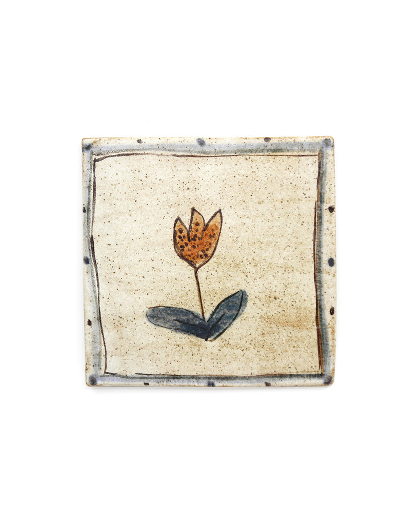 Tapestry Flower II (Handmade Tile)