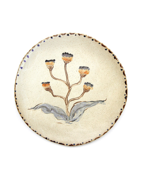 Tapestry Flower II (Handmade Plate)