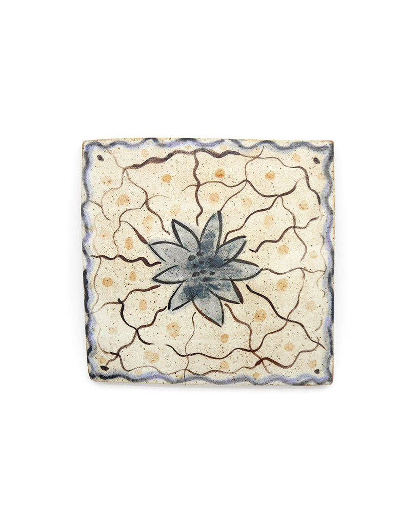 Tapestry Flower Pattern (Handmade Tile)