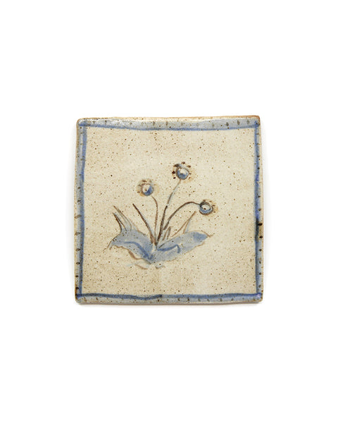 Tapestry Flowers III (Handmade Tile)