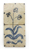 Tapestry Flowers III (Pair of Tiles)