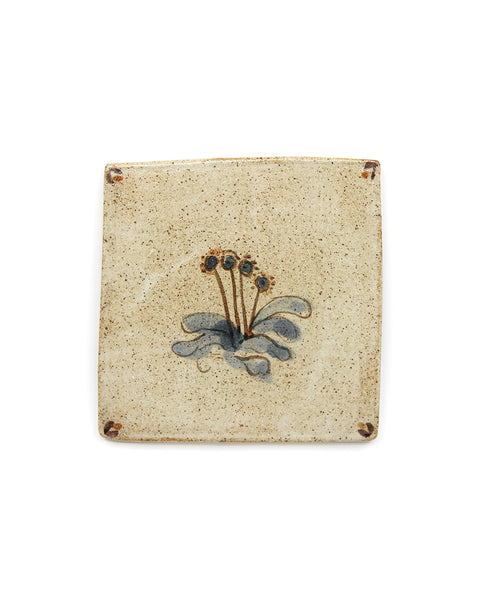 Tapestry Flowers IX (Handmade Tile)