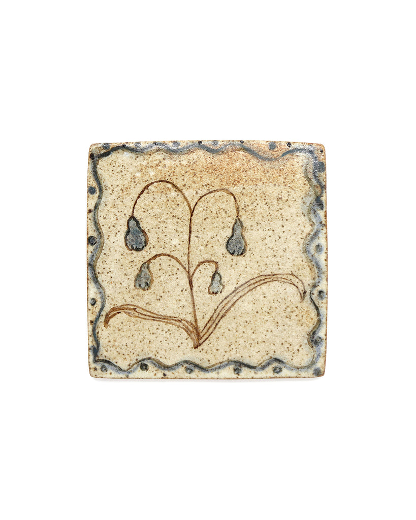Tapestry Flowers VII (Handmade Tile)