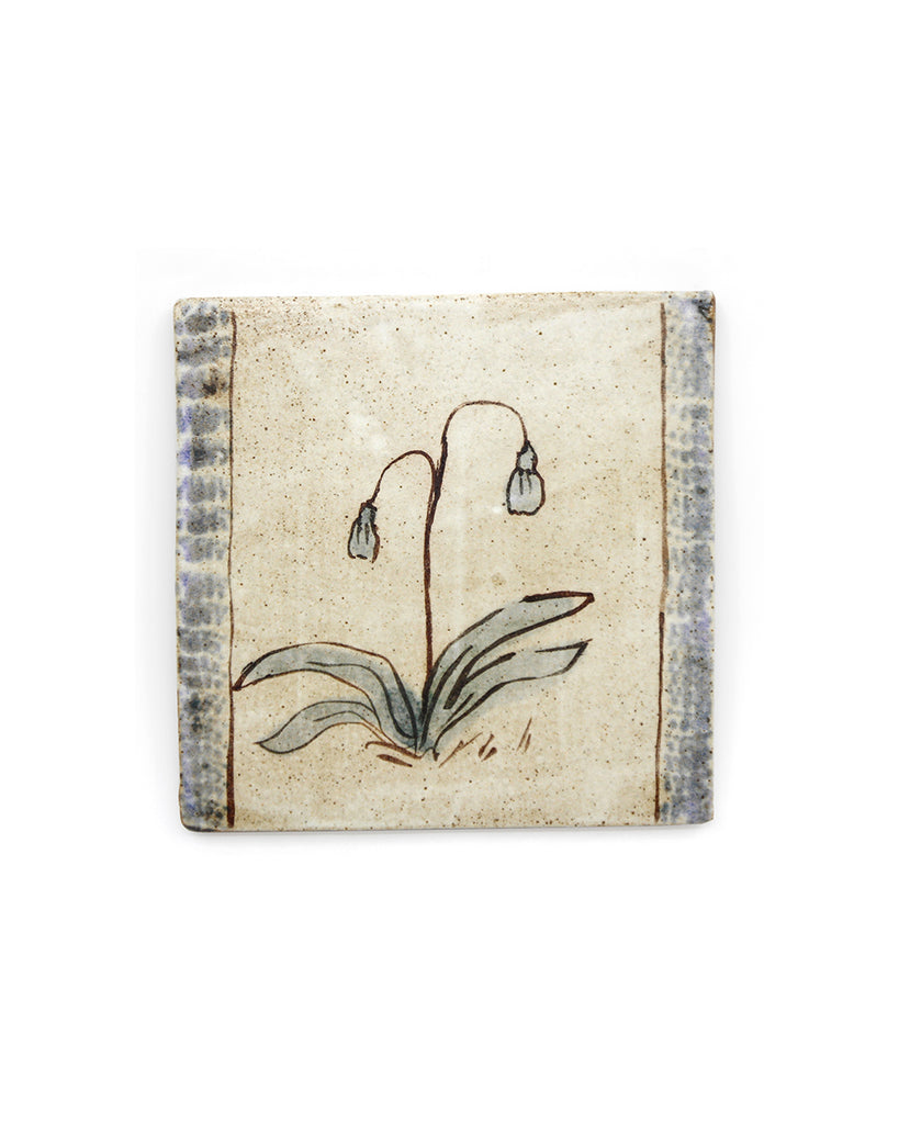 Tapestry Flowers X (Handmade Tile)