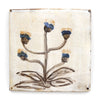 Tapestry Flowers XI (Handmade Tile)