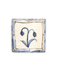 Tapestry Flowers XII (Handmade Tile)