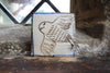 Tapestry Flying Owl (Handmade Tile)