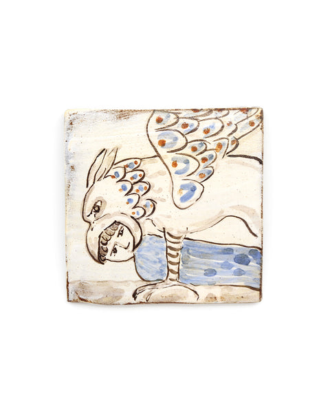 Tapestry Friendly Griffin (Handmade Tile)