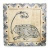 Tapestry Frog III (Handmade Tile)