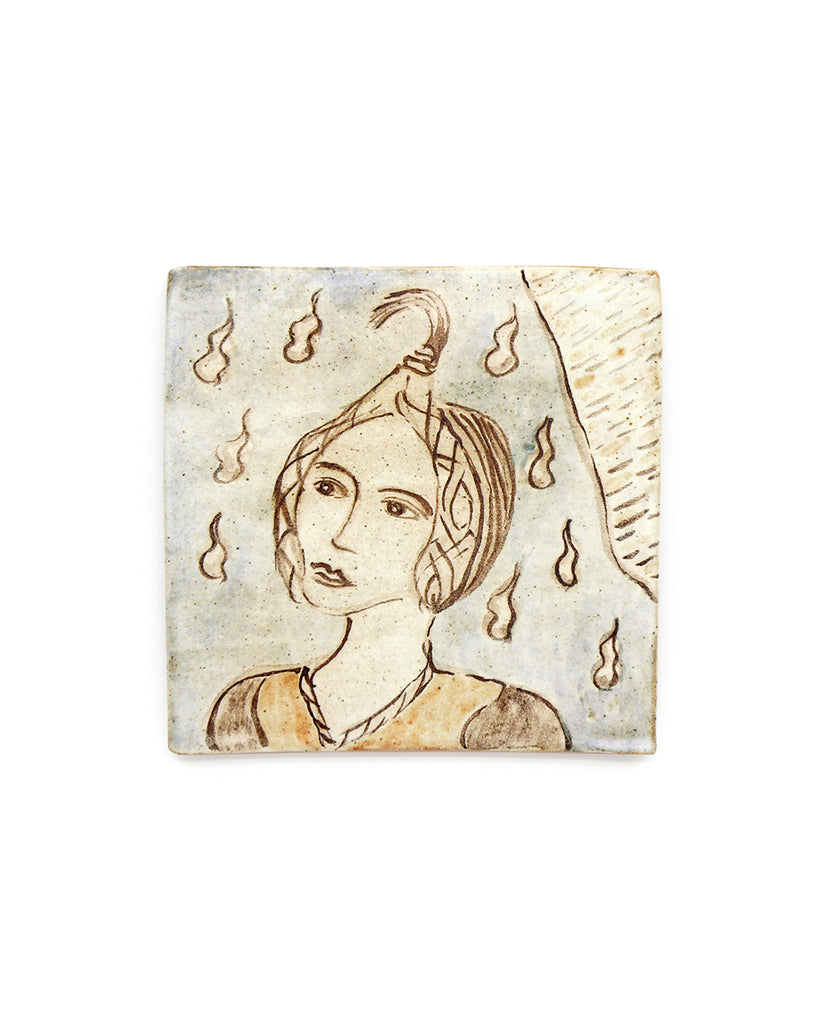 Tapestry Hairstyle I (Handmade Tile)