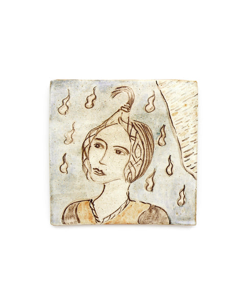 Tapestry Hairstyle I (Handmade Tile)