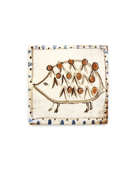 Tapestry Hedgehog I (Handmade Tile)