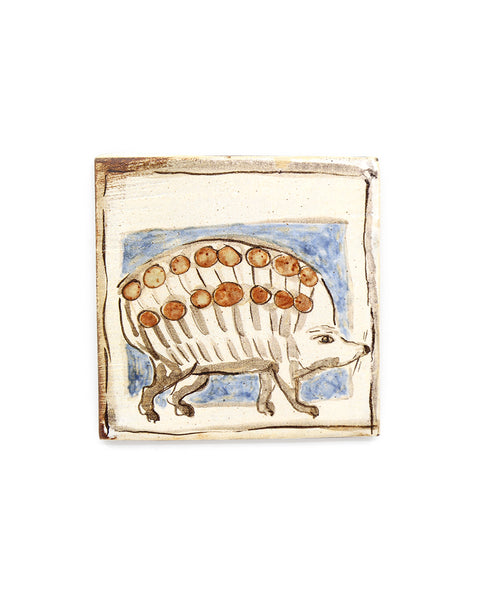 Tapestry Hedgehog II (Handmade Tile)