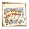 Tapestry Hedgehog II (Handmade Tile)