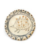 Tapestry Hedgehog with Fruit (Handmade Plate)