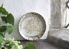 Tapestry Hedgehog with Fruit (Handmade Plate)
