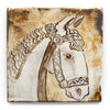 Tapestry Horse Head IV (Handmade Tile)
