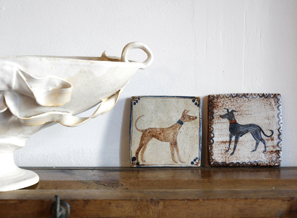 Tapestry Hound (Handmade Tile) – THE SHOP FLOOR PROJECT ltd