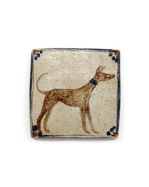 Tapestry Hound (Handmade Tile)