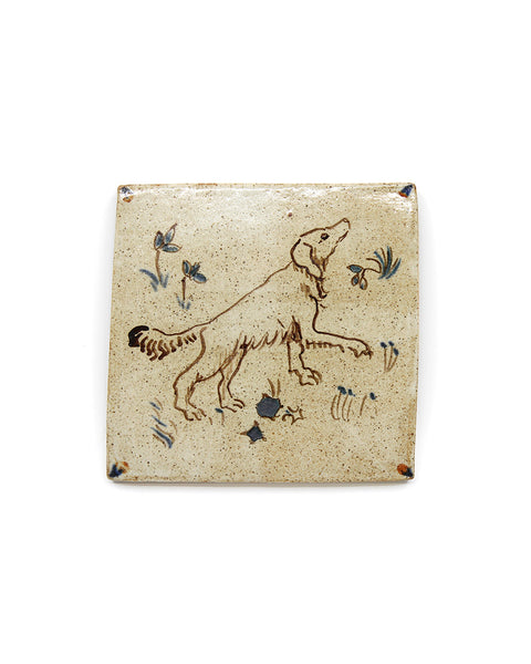 Tapestry Hunting Retriever (Handmade Tile)