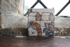 Tapestry Lady by the Castle Wall (Handmade Tile)