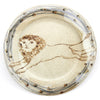 Tapestry Leaping Lion (Handmade Plate)