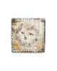 Tapestry Lion Portrait (Handmade Tile)