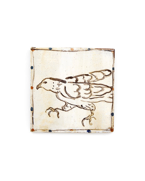 Tapestry Marching Falcon (Handmade Tile)