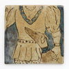 Tapestry Master and Hound II (Handmade Tile)